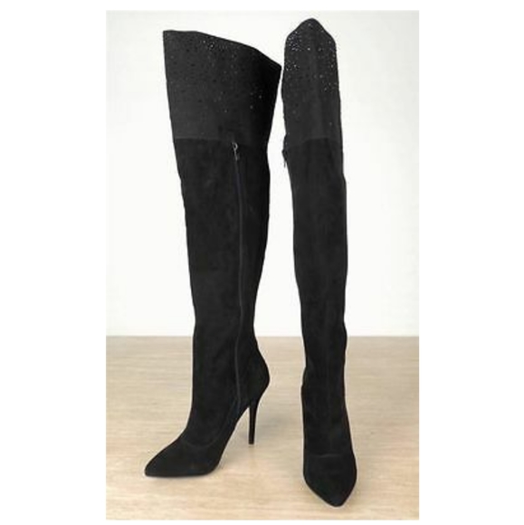 Allen B Schwartz (ABS) Maraeah Over the Knee Boots - Picture 2 of 4
